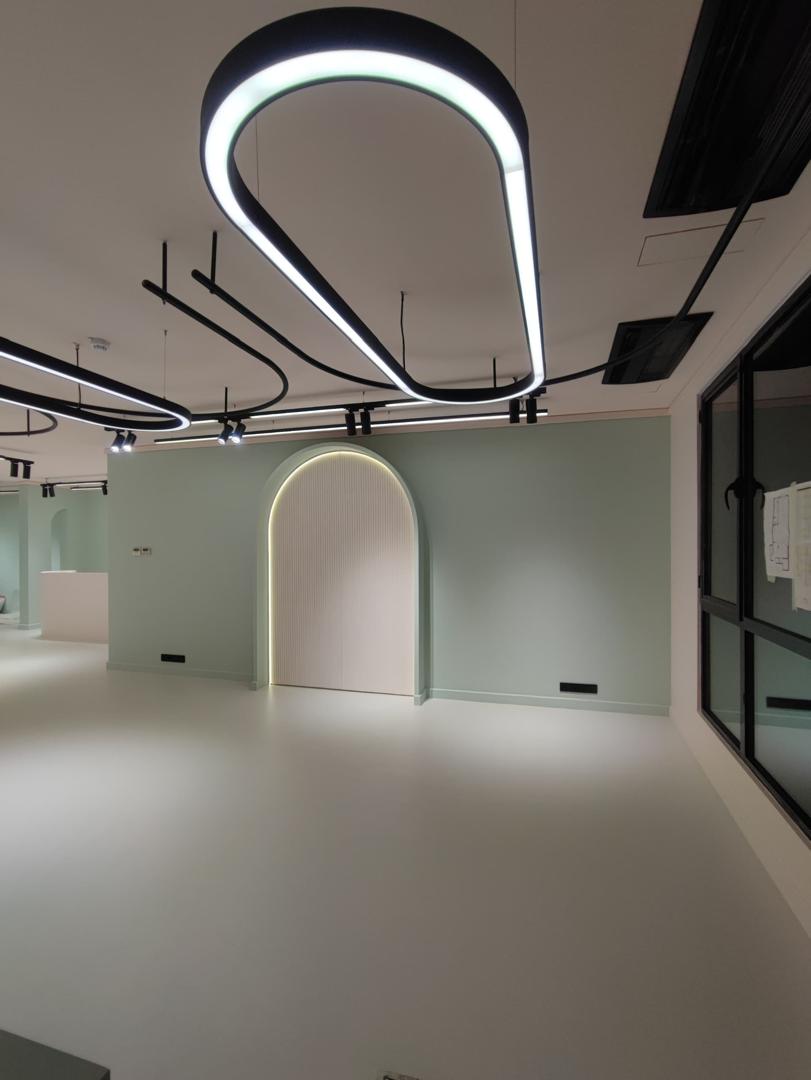 لاین نوری کرو زاویه‌دار - طراحی اختصاصی نورابین