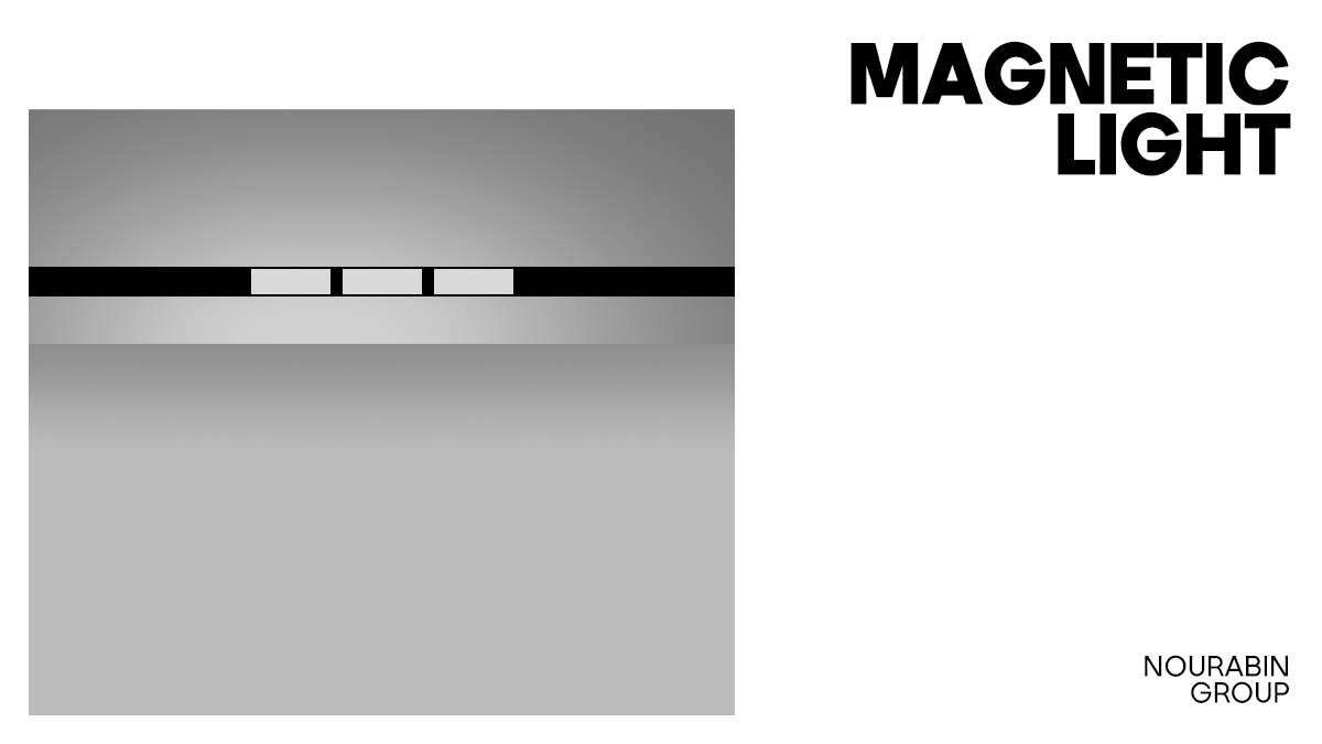 magnetic linear light چراغ مگنتی خطی 